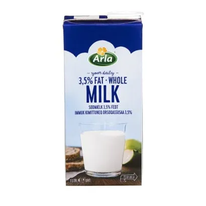 Arla Whole 3.5 % UHT Milk
